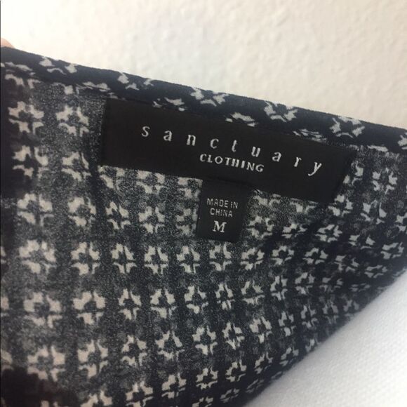 Sanctuary Sheer Long Sleeve Blouse - Picture 6 of 6